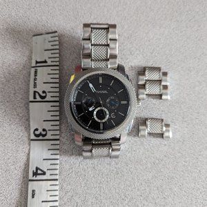 Men's Fossil stainless steel watch